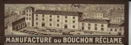 1929 ENTETE MANUFACTURE DE BOUCHONS Réclame Marmande Lot Et Garonne Pour Demange  Macon Saone Et Loire V.SCANS - 1900 – 1949