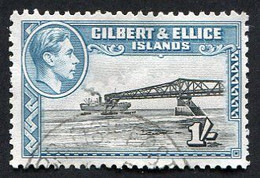 Colonie Anglaise, Gilbert & Elice, N°46a Oblitéré, Qualité Très Beau - Used Stamps