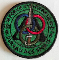 écusson, Patch Bureau Des Sports - Force Et Honneur - 28 RT - Transmissions - Velcro Au Dos - Ecussons Tissu