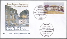 DEUTSCHLAND 2000 Mi-Nr. 2129 FDC - 1991-2000