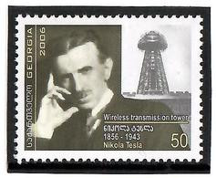 Georgia 2006 .  Nikola Tesla-150. 1v: 50  Michel # 520 - Georgia