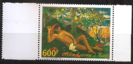 Polynésie 1997 N° 553 ** Tableau, Gauguin, Salon D'Automne, Paris, Vahiné, Seins Nus, Roi, Mangue, Chien, Poule Eventail - Neufs