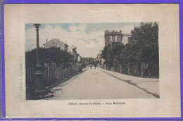 Carte Postale 95. Deuil  Rue Morisset  Très Beau Plan - Deuil La Barre