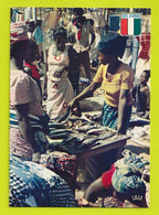 Côte D'Ivoire Marchandes De Poissons N°7523 Marché Vendeuses Poissonnières VOIR DOS - Côte-d'Ivoire