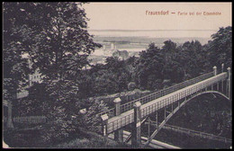 1921 Germany Postcard, Stettin, Frauendorf Bridge / Stamped P84 - Souvenir De...