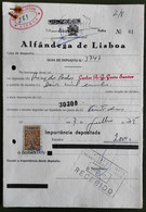 PORTUGAL ALFANDEGA DE LISBOA LIQUIDAÇÃO 1975 - Historical Documents