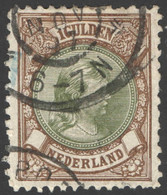 Nederland 1896 NVPH Nr 46 Gestempeld/used Prinses Wilhelmina - Gebruikt