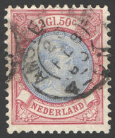 Nederland 1893 NVPH Nr 47 Gestempeld/used Prinses Wilhelmina - Gebruikt