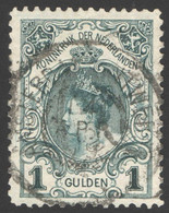 Nederland 1899 NVPH Nr 49 Gestempeld/used Prinses Wilhelmina Kroningsgulden - Gebruikt