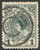 Nederland 1899 NVPH Nr 49 Gestempeld/used Prinses Wilhelmina Kroningsgulden - Gebruikt