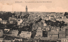 Morlaix - Vue Générale Du Quartier Saint Melaine - Morlaix