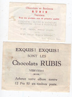 Divers Chromos Chocolat VICTORIA HARDY RUBIS COOP - Toffées TREFIN - NESTLE - Tabac JUBILE - Point TINTIN - Victoria