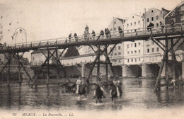 Meaux - Vue Sur La Passerelle - Pont - Militaires Militaria - Meaux