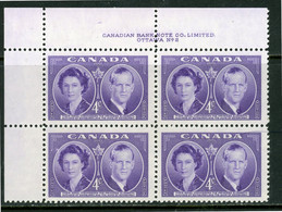 Canada MNH PB 1951 Royal Visit - Nuevos