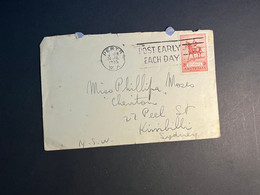 (4 N 35 A) Australia - Posted From Perth To Sydney 1935 - Condition As Seen On Scan - Covers & Documents