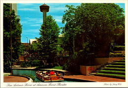 Texas San Antonio The San Antonio River And Arneson River Theatre - San Antonio