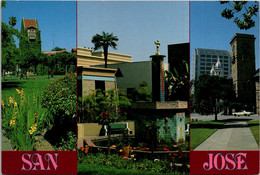 California San Jose Multi View Museum Of Art Rosicrucian Society Grounds And Dailey Auditorium At San Jose University - San Jose