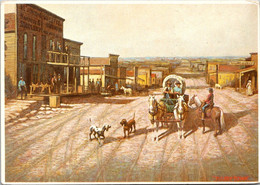 Oklahoma "Tulsey Town" Painting By Clarence Canning Allen - Tulsa