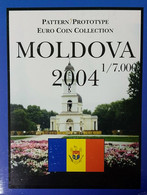 Moldova - Euro Patterns 8 Coins 2004, X# Pn1-Pn8 (#1605) - Moldavia