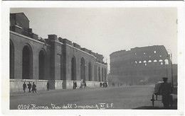 Roma Via Dell'Impero A. XI E.F. 1933 Animata - Coliseo