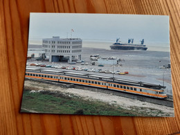 Carte Postale Aéroglisseur Hovercraft à BOULOGNE (62) - Aerodeslizadores