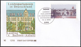 DEUTSCHLAND 2001 Mi-Nr. 2184 FDC - 2001-2010