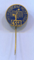 Volleyball Pallavolo - World Championship 1966. CSSR Czechoslovakia, Vintage Pin Badge Abzeichen, Enamel - Voleibol