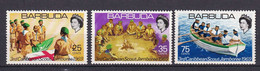 313 BARBUDA 1969 - Y&T 32/34 - Scout Jamboree Baden Powell - Neuf ** (MNH) Sans Trace De Charniere - Barbuda (...-1981)