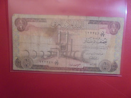 IRAQ 1/2 DINAR ND 1973 Circuler - Iraq