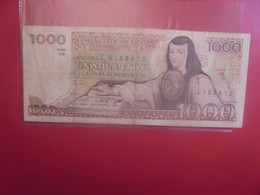 MEXIQUE 1000 PESOS 1984 Circuler - Mexique