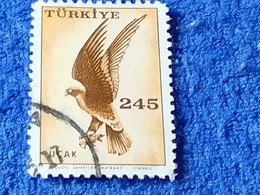 TÜRKİYE- 1950-60-    245K.    UÇAK   SERİSİ   DAMGALI - 1934-39 Sandschak Alexandrette & Hatay