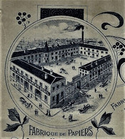 1904 ENTETE ONDUSTRIE FABRIQUE DE PAIERS Maison H. Méric Toulouse Pour Maureillas LAS ILLAS Pyr. Orient. - 1900 – 1949