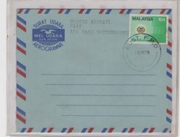 Australia 1976 Forces Airmail  RAAF Base Butterworth, Stained - Cartas & Documentos