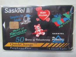 CANADA  DIFFICULT  SASKTEL   MINT BLISTER - Canada