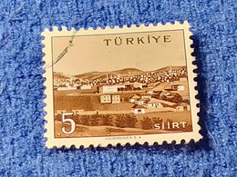 TÜRKİYE- 1960-70-    5K.    MEMLEKET    SERİSİ  ŞEHİRLER  DAMGALI - 1934-39 Sandjak Alexandrette & Hatay