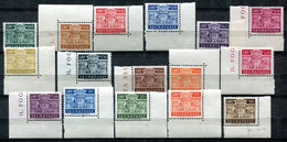 Z3548 SAN MARINO 1945 Segnatasse, MNH**, Serie Completa, Valore Catalogo € 60, Ottime Condizioni - Portomarken