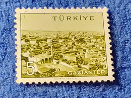 TÜRKİYE- 1960-70-    5K.    MEMLEKET    SERİSİ  ŞEHİRLER  DAMGALI - 1934-39 Sandschak Alexandrette & Hatay