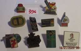 Delcampe - SUPER AFFAIRE A PRIX CASSE !!! LOT 394 : Lot De 10 Pin's TOUS DIFFERENTS En Très Bon état Mais SANS Les Attaches - Lots