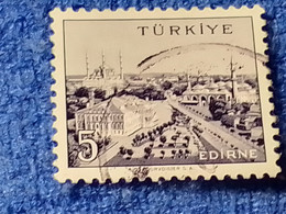 TÜRKİYE- 1960-70-    5K.    MEMLEKET    SERİSİ  ŞEHİRLER  DAMGALI - 1934-39 Sandjak Alexandrette & Hatay