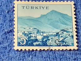 TÜRKİYE- 1960-70-    5K.    MEMLEKET    SERİSİ  ŞEHİRLER  DAMGALI - 1934-39 Sandjak Alexandrette & Hatay