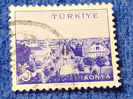 TÜRKİYE- 1960-70-    5K.    MEMLEKET    SERİSİ  ŞEHİRLER  DAMGALI - 1934-39 Sandschak Alexandrette & Hatay