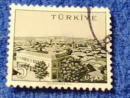 TÜRKİYE- 1960-70-    5K.    MEMLEKET    SERİSİ  ŞEHİRLER  DAMGALI - 1934-39 Sandschak Alexandrette & Hatay