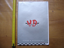 Brochure Catalogue Publicite Prospekt MOTO VD Classic Pieces Et Accessoires - Motos