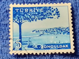 TÜRKİYE- 1960-70-    5K.    MEMLEKET    SERİSİ  ŞEHİRLER  DAMGALI - 1934-39 Sandjak D'Alexandrette & Hatay