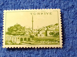 TÜRKİYE- 1960-70-    20K.    MEMLEKET    SERİSİ  ŞEHİRLER  DAMGALI - 1934-39 Sandjak D'Alexandrette & Hatay