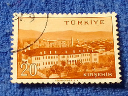 TÜRKİYE- 1960-70-    20K.    MEMLEKET    SERİSİ  ŞEHİRLER  DAMGALI - 1934-39 Sandjak D'Alexandrette & Hatay