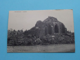 L'Eglise HOUTHULST ( Oorlog 1914-1918 ) ( Edit.: Desaix ) Anno 19?? ( Zie / Voir Scans ) ! - Houthulst