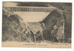 CPA, D.42 , Le Chambon - Fougerolles ,Barrage De Cotatay , Ed. D. B - Le Chambon Feugerolles