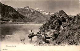 Ringgenberg - Pension Seeburg, Blick Auf Schwalmeren Und Sulegg (241a) * 9. 7. 1920 - Ringgenberg