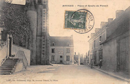 Maigné           72          Place Et Route De Pirmil  . Hôtel Du Cheval Blanc      (voir Scan) - Andere & Zonder Classificatie